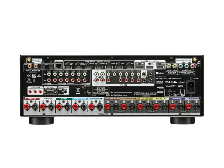 AVC-X4800H, Black, dynamic