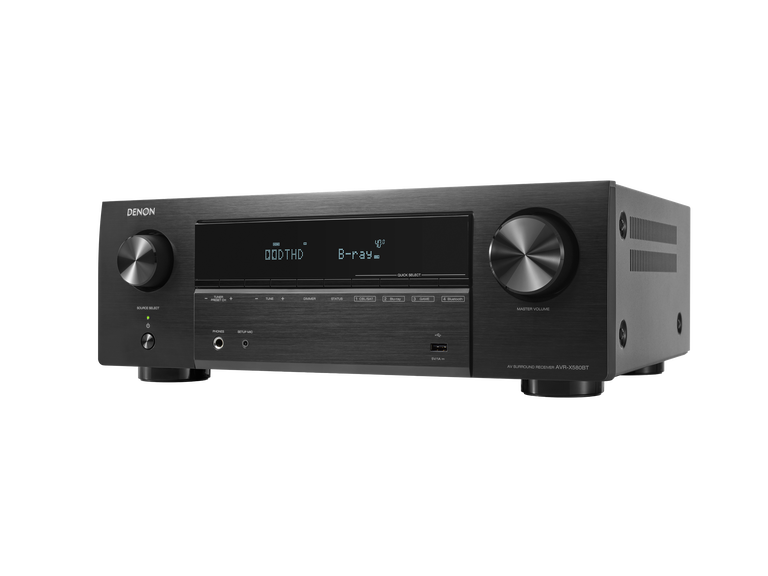 AVR-X580BT, Black, dynamic