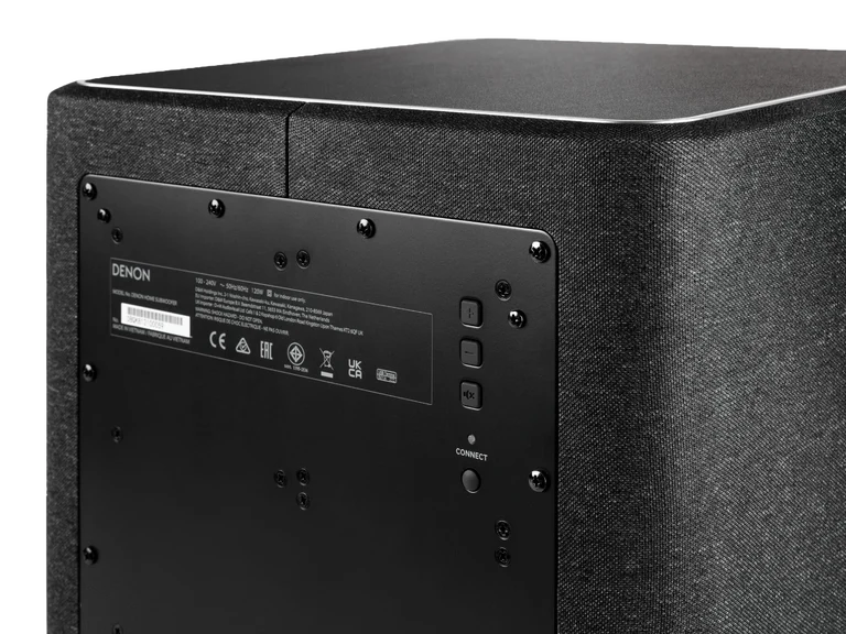 Denon Home Subwoofer, Black, dynamic